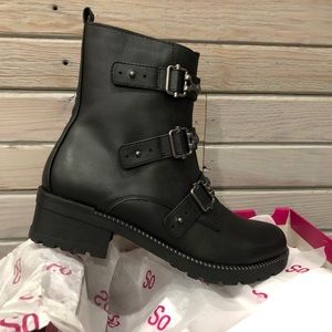 SO Black Booties
